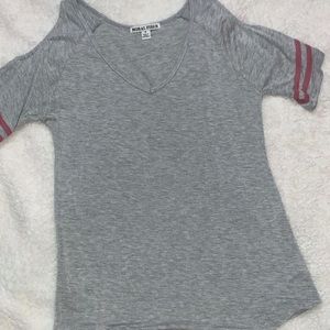 Cut out shoulder top